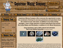 Tablet Screenshot of capistranomining.com